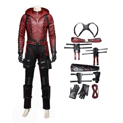 DC Red Arrow Roy Harper Cosplay Costume