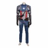 The Avengers Captain America Cosplay Costume Deluxe Outfit