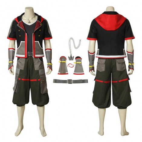 Sora Cosplay Costume Kingdom Hearts 3 Cosplay Costume