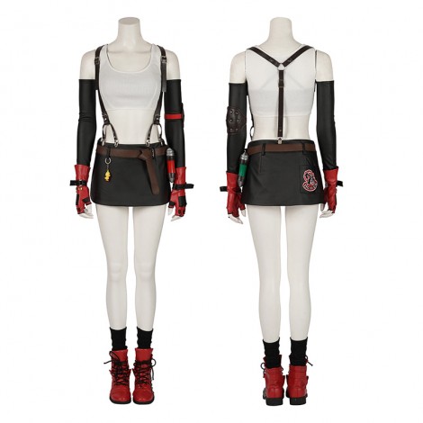 Tifa Costume Final Fantasy VII Remake Cosplay Costume