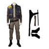 Rogue One A Star Wars Story Cassian Andor Halloween Cosplay Costume Full Suit