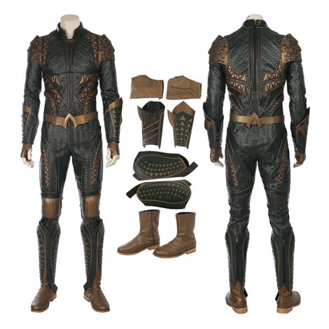 Justice League Arthur Curry Aquaman Cosplay Costume DC Hero Halloween Costume