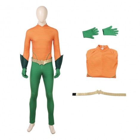 DC Superhero Costumes New Aquaman Cosplay Costume Arthur Curry